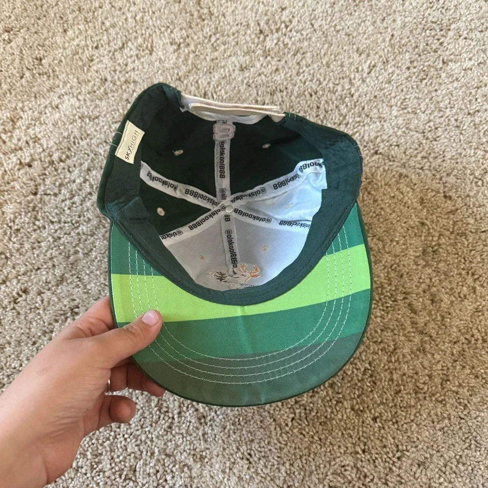 Milwaukee Bucks Men’s Adjustable Baseball Cap Hat‎ Marques Johnson Bango Retro